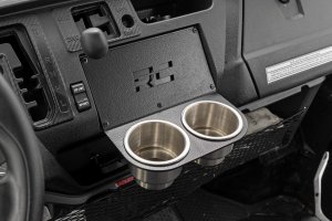 Honda Pioneer 1000-5 Limited Edition Cup Holder - Center - Rough Country - MLC-8 Mount - '17-'21